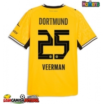 Camisa de Futebol Borussia Dortmund Joey Veerman #25 Equipamento Principal 2026-27 Manga Curta